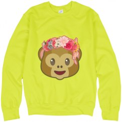 Unisex Neon Crewneck Sweatshirt