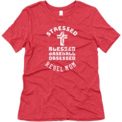 Ladies Relaxed Fit Super Soft Triblend Tee