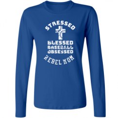 Ladies Relaxed Fit Basic Long Sleeve Tee