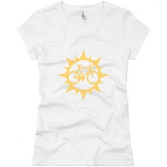 Ladies Slim Fit Basic Promo Jersey Tee