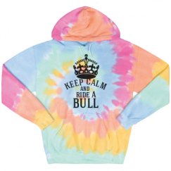 Unisex Tie-Dye Fleece Hoodie