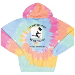 Unisex Tie-Dye Fleece Hoodie