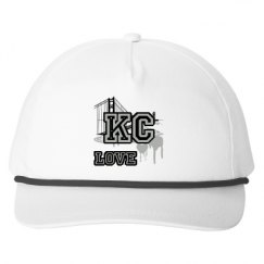 Snapback Five-Panel Rope Hat