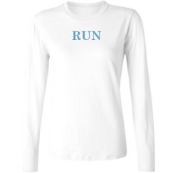 Ladies Relaxed Fit Basic Long Sleeve Tee