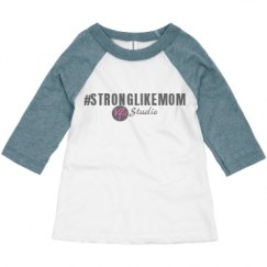 Toddler 3/4 Sleeve Raglan Tee