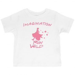 Imagination Run Wild Toddler Tee Princess