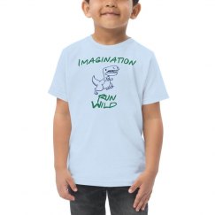 Imagination Run Wild Dinosaur Toddler Tee