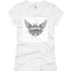 Ladies Slim Fit Basic Promo Jersey Tee