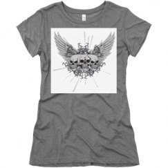 Ladies Slim Fit Super Soft Triblend Tee