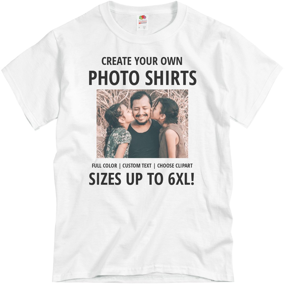 On T-shirt Online Make Your Own Photo T Shirt Make Your Own T