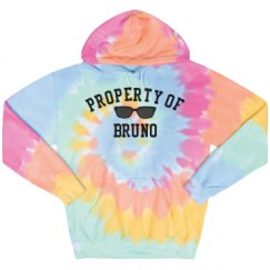 Unisex Tie-Dye Fleece Hoodie