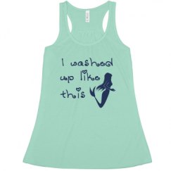 Ladies Flowy Racerback Tank