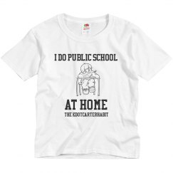 KdotCarterHabit Public School at Home Tee YOUTH