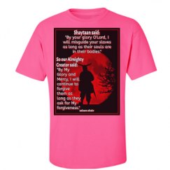 Unisex Ultra Cotton Safety Neon Crewneck Tee