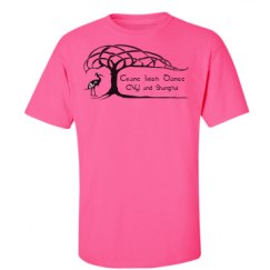 Unisex Ultra Cotton Safety Neon Crewneck Tee