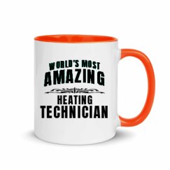 11oz Ceramic Mug with Color Inside