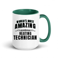 15oz Ceramic Mug with Color Inside