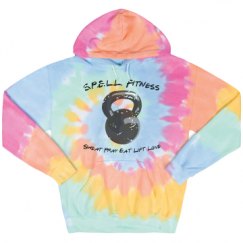 Unisex Tie-Dye Fleece Hoodie