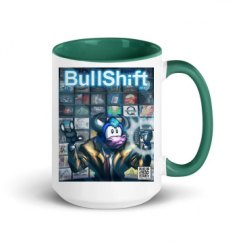 15oz Ceramic Mug with Color Inside