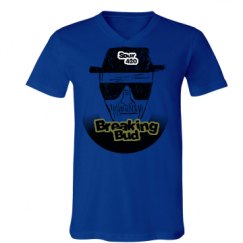 Unisex V-Neck Jersey Tee