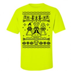 Unisex Ultra Cotton Safety Neon Crewneck Tee