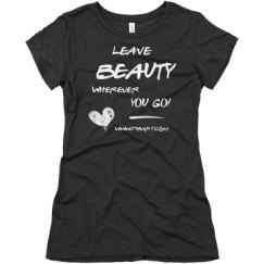 Ladies Slim Fit Super Soft Triblend Tee
