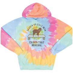 Unisex Tie-Dye Fleece Hoodie