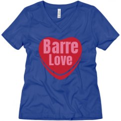 Ladies Relaxed Fit V-Neck Tee