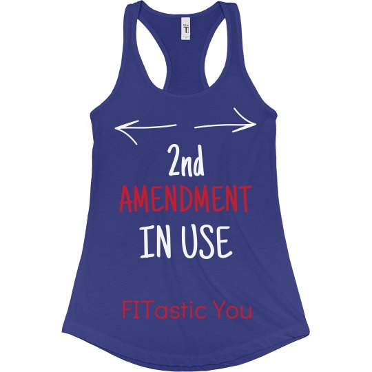 2nd Amendment In Use Blue 2nd Amendment In Use Blue