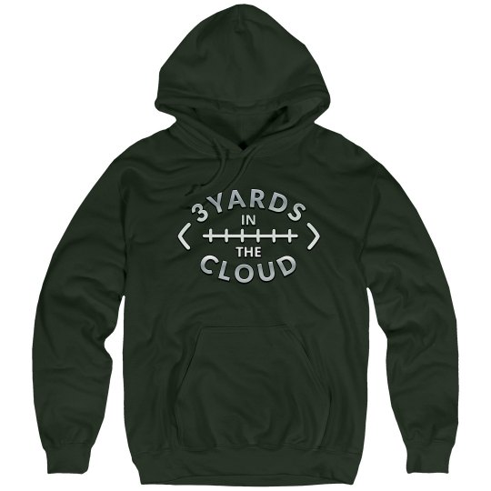 3 Yards in the Cloud Men's hoodie sweatshirt