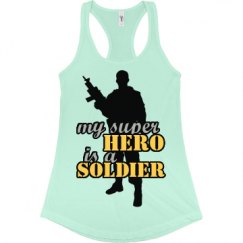 Ladies Slim Fit Racerback Tank Top