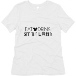 Ladies Relaxed Fit Super Soft Triblend Tee