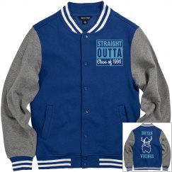 High School/College: Letterman Logo Jacket 