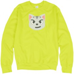Unisex Neon Crewneck Sweatshirt