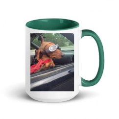 15oz Ceramic Mug with Color Inside