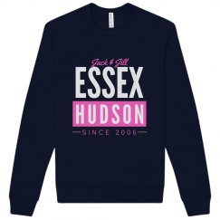 EH Navy Fitted Bar Sweatshirt