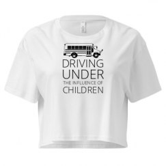 Ladies Festival Cali Crop Top Tee