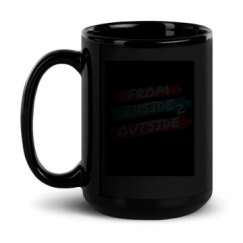 15oz Black Glossy Mug