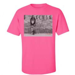 Unisex Ultra Cotton Safety Neon Crewneck Tee