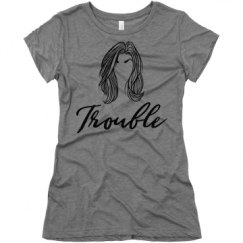 Ladies Slim Fit Super Soft Triblend Tee