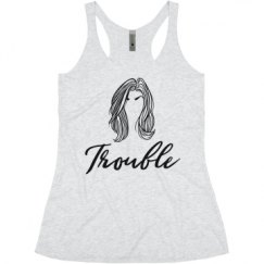 Ladies Slim Fit Super Soft Racerback Triblend Tank