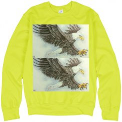 Unisex Neon Crewneck Sweatshirt