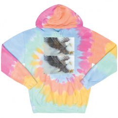 Unisex Tie-Dye Fleece Hoodie