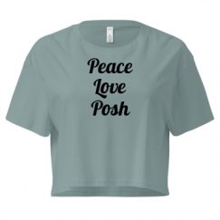 Ladies Festival Cali Crop Top Tee