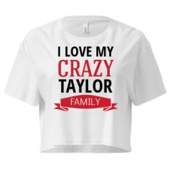 Ladies Festival Cali Crop Top Tee