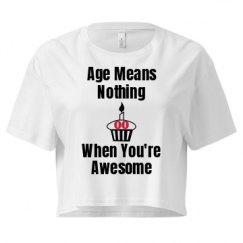 Ladies Festival Cali Crop Top Tee