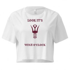 Ladies Festival Cali Crop Top Tee