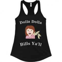 Ladies Slim Fit Racerback Tank Top