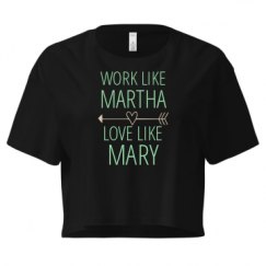 Ladies Festival Cali Crop Top Tee