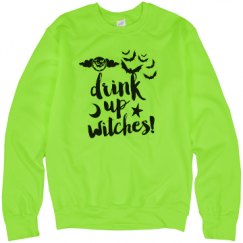 Unisex Neon Crewneck Sweatshirt